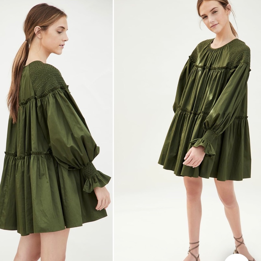 Aje - Tranquility Smock Dress - Brand New